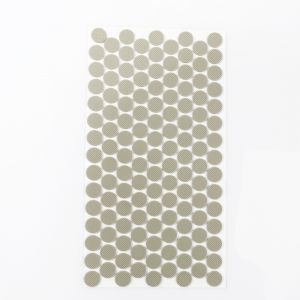 1.7cm diameter textured grey f