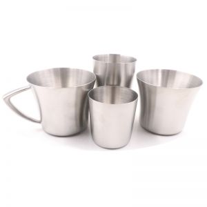Stainless steel horn cup (hand